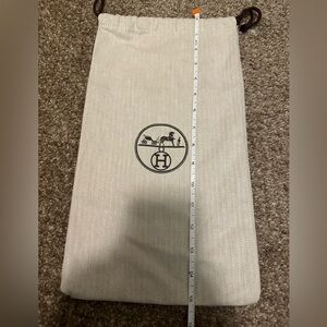 Hermes drawstring Dustbag